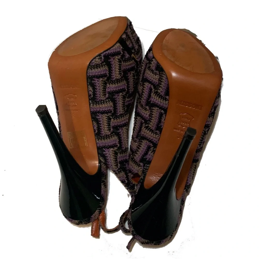 8 / missoni heels shoes